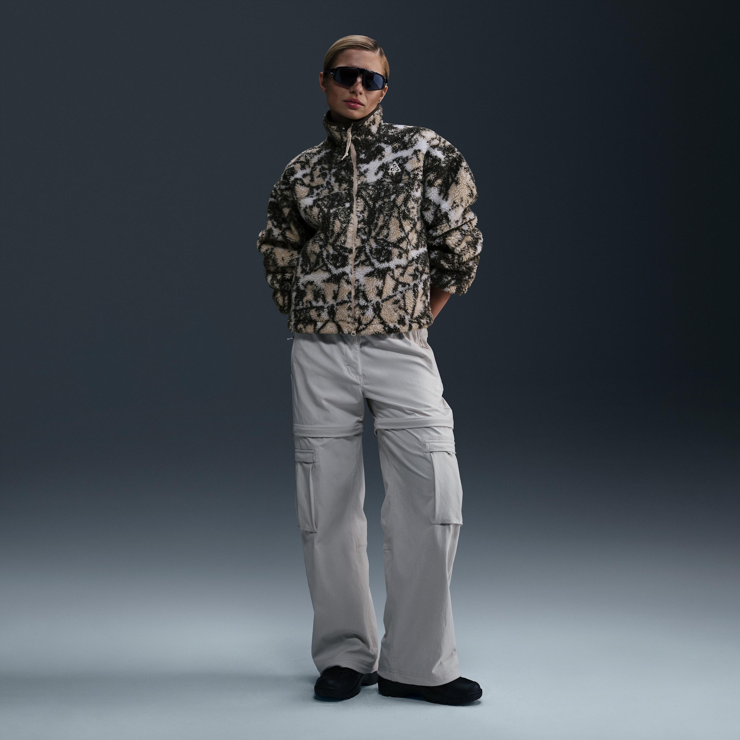 Women's Nike ACG "Canwell Glacier" Therma-FIT ADV Windproof Full-Zip Fleece Jacket Product Image