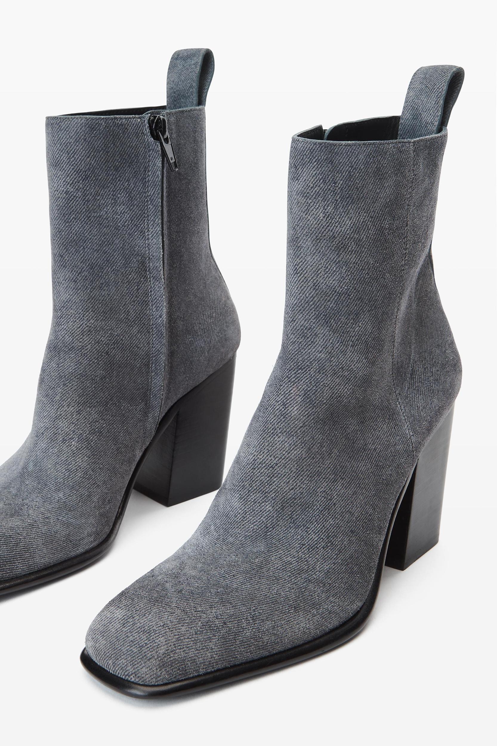 Throttle 95mm Ankle Boot In Calf Leather Product Image