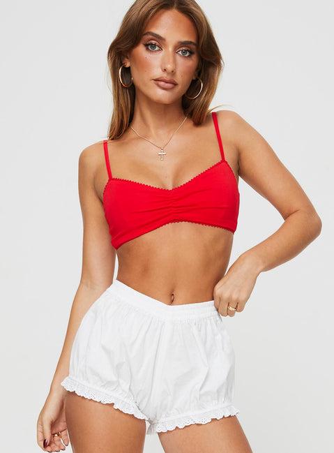 Kiki Bralette Red Product Image
