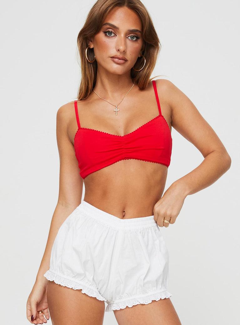 Kiki Bralette Red Product Image
