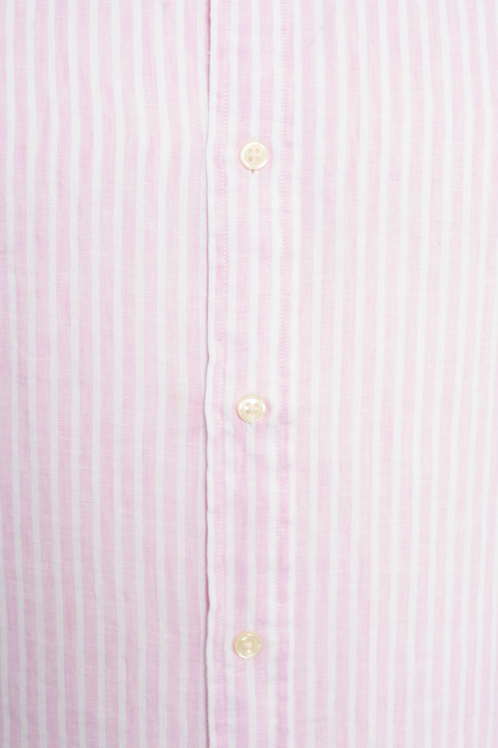 Striped shirt with logo embroidery Product Image