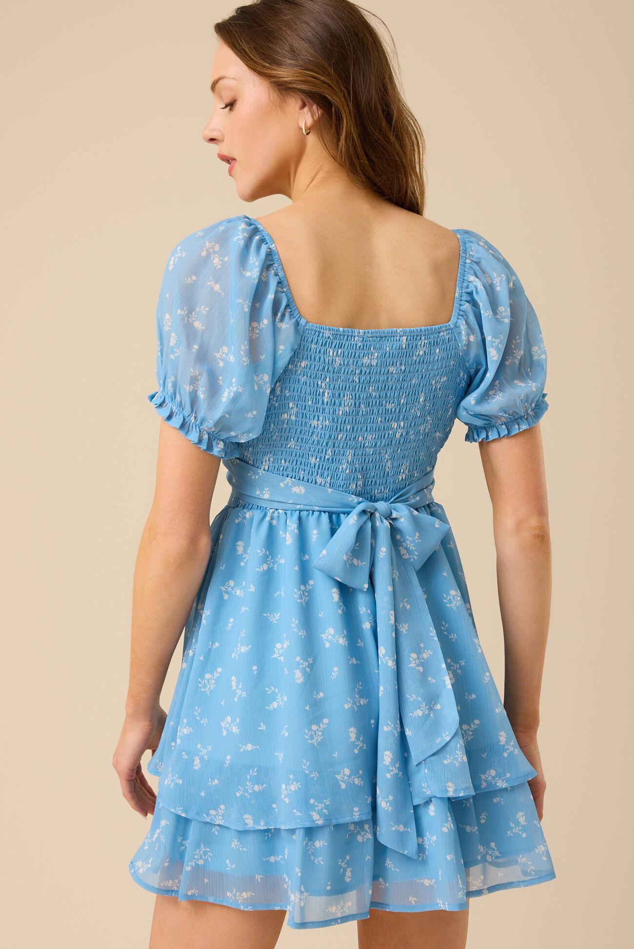 Juliett Floral Mini Dress Product Image