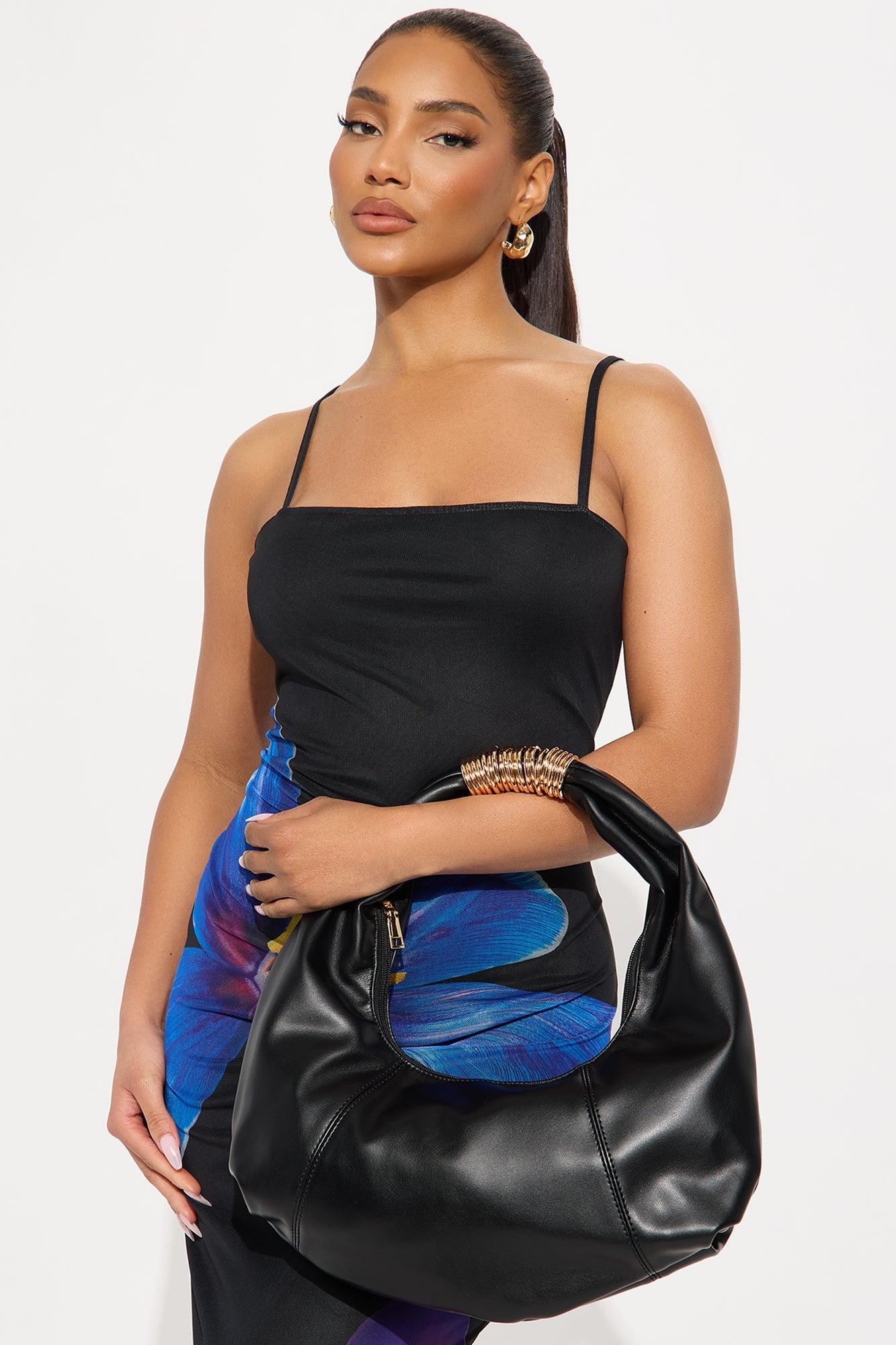 Over and Over Shoulder Bag - Black Product Image