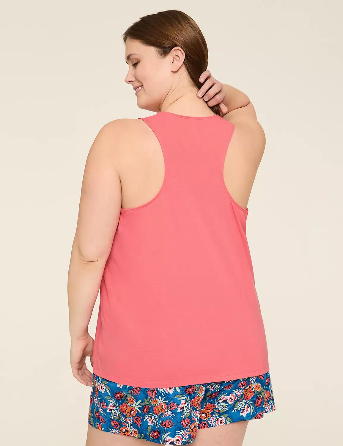 Comfy Cotton Tank & Short PJ Set Product Image