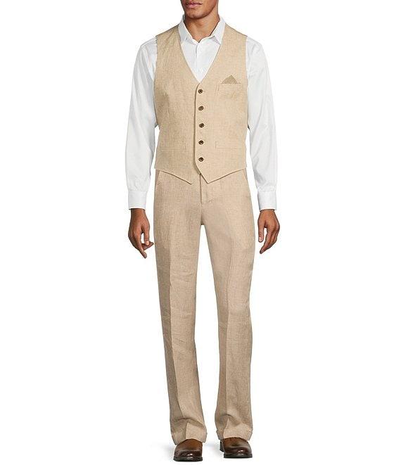 Murano Baird McNutt Suit Separate Linen Vest Product Image