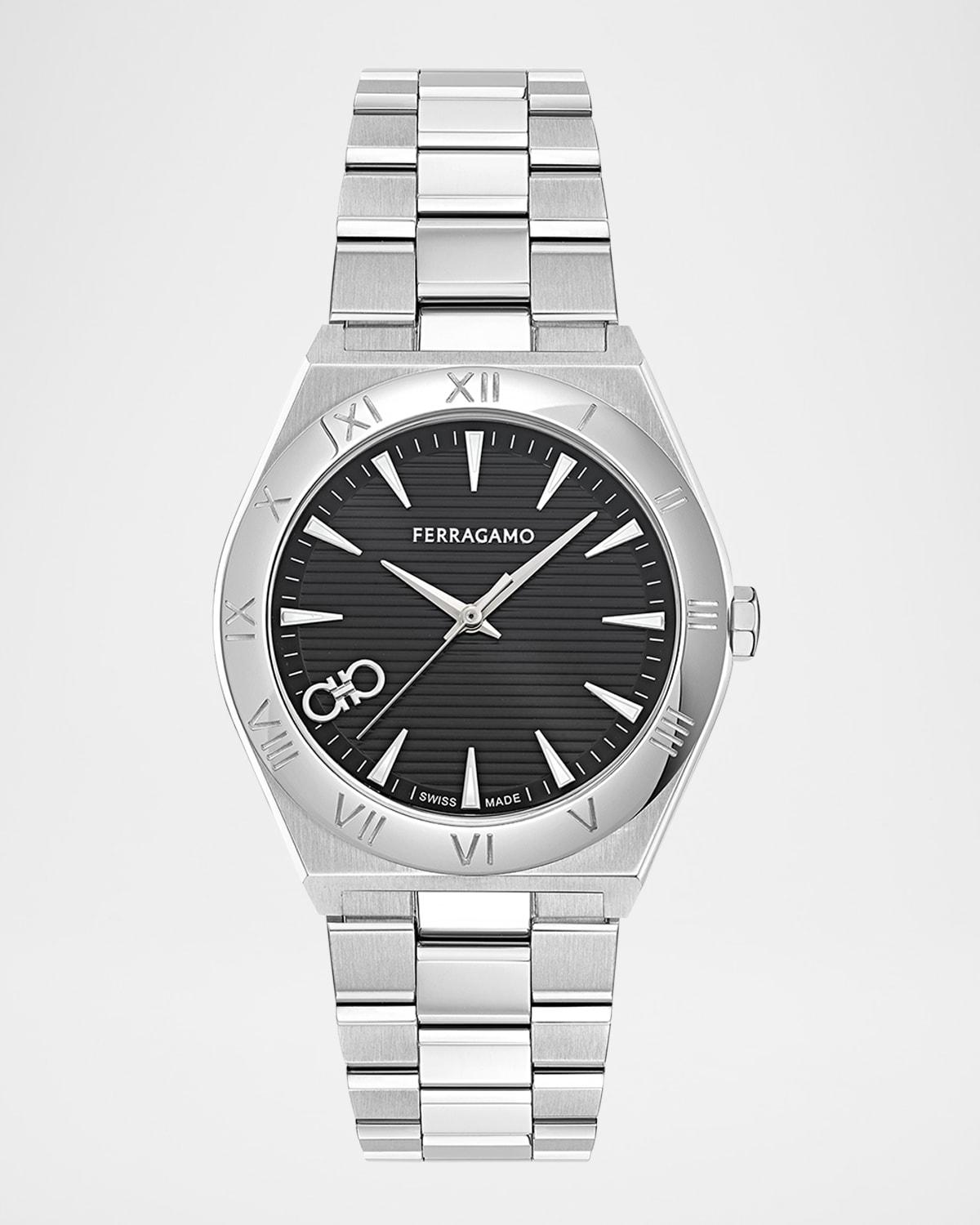 Mens Vega Upper East 40MM Stainless Steel Bracelet Watch Product Image