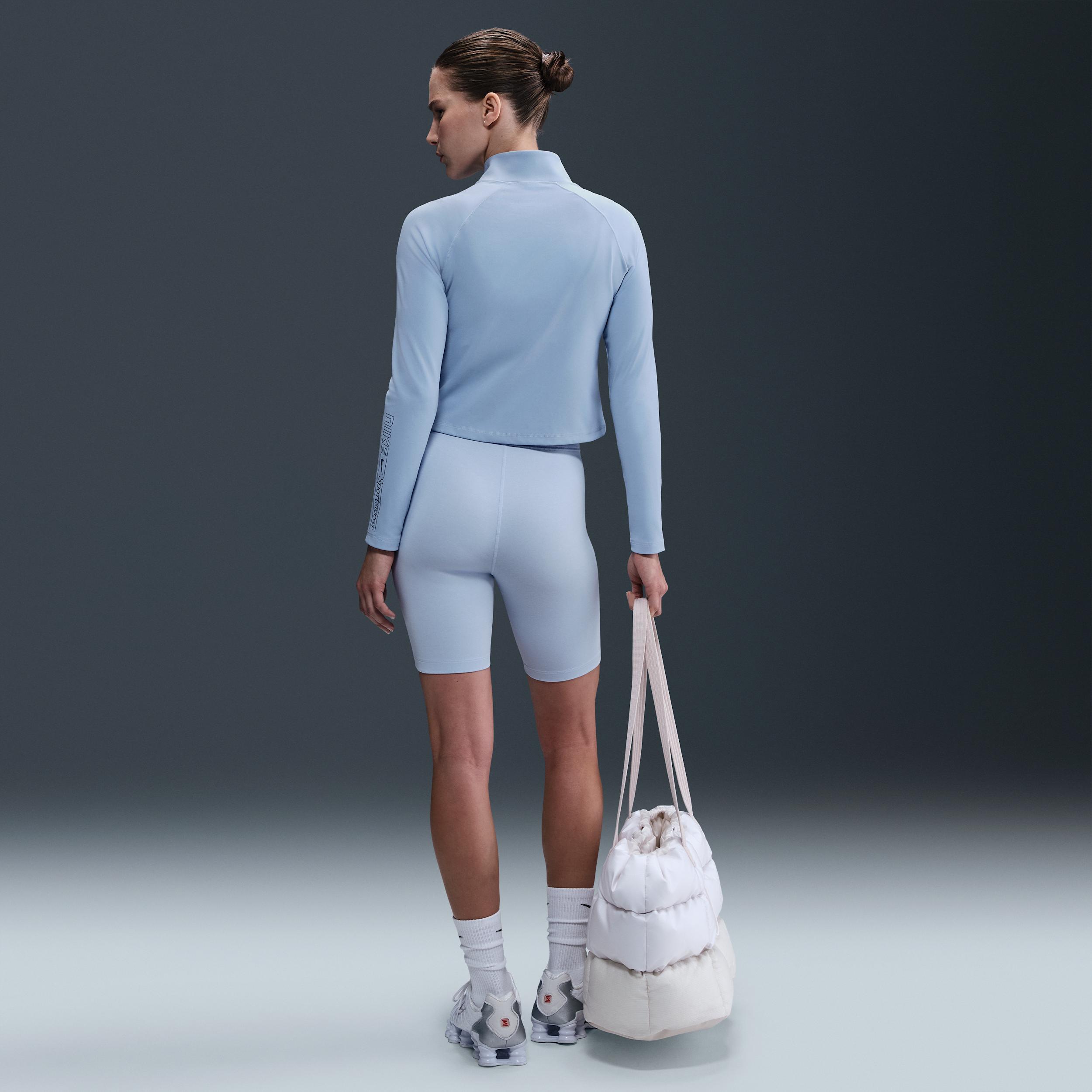 Women's Nike Sportswear Classic High-Waisted 8" Biker Shorts Product Image