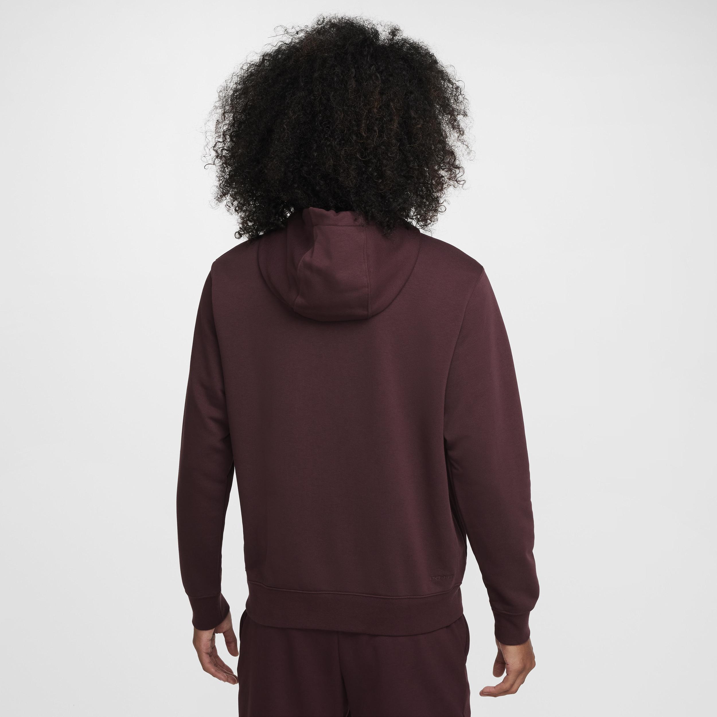 Nike Swoosh Men's Dri-FIT French Terry Pullover Fitness Hoodie Product Image