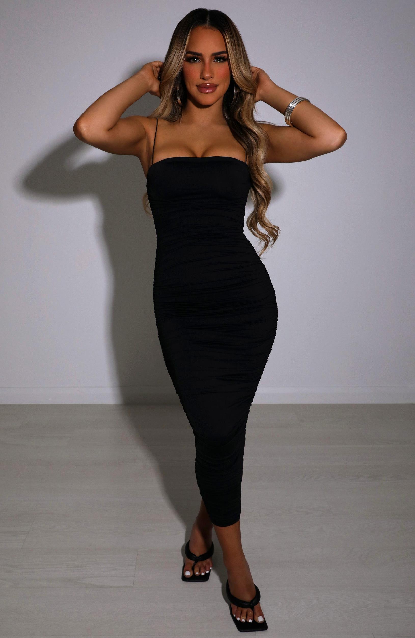 Haven Maxi Dress - Black Product Image