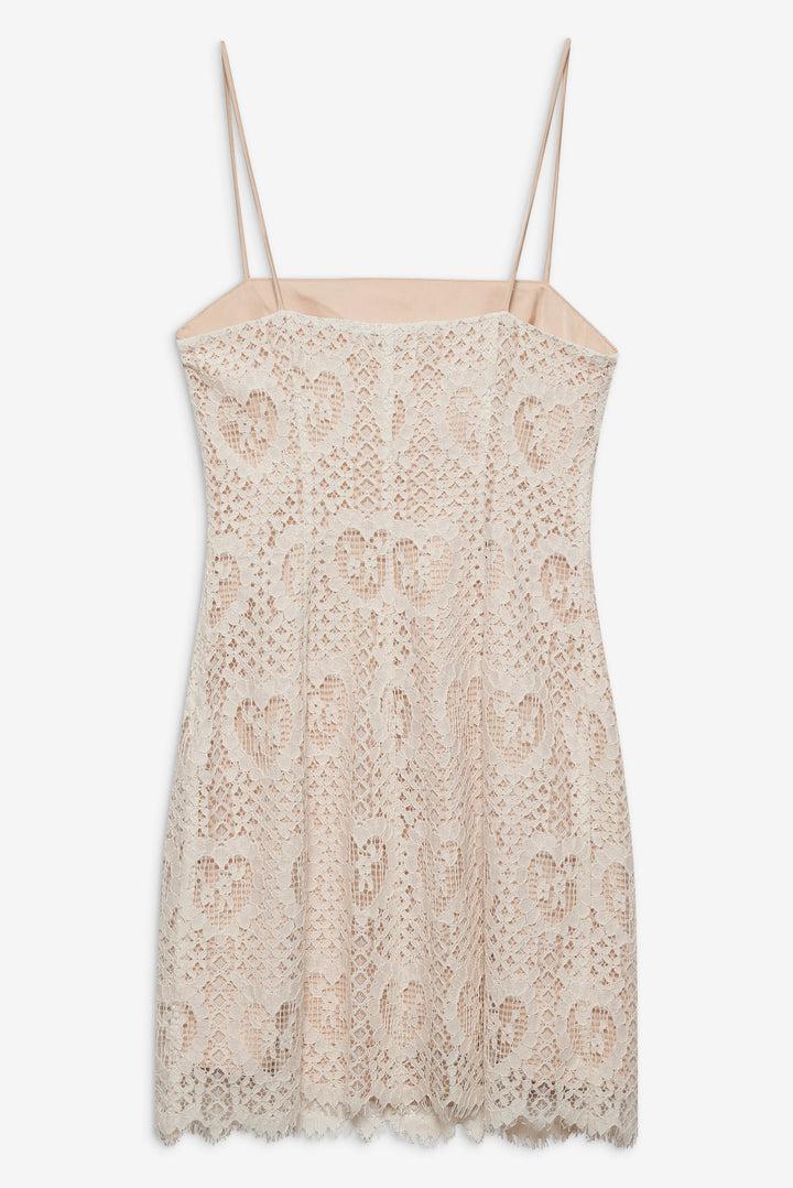 Claire Mini Dress — Cream Product Image