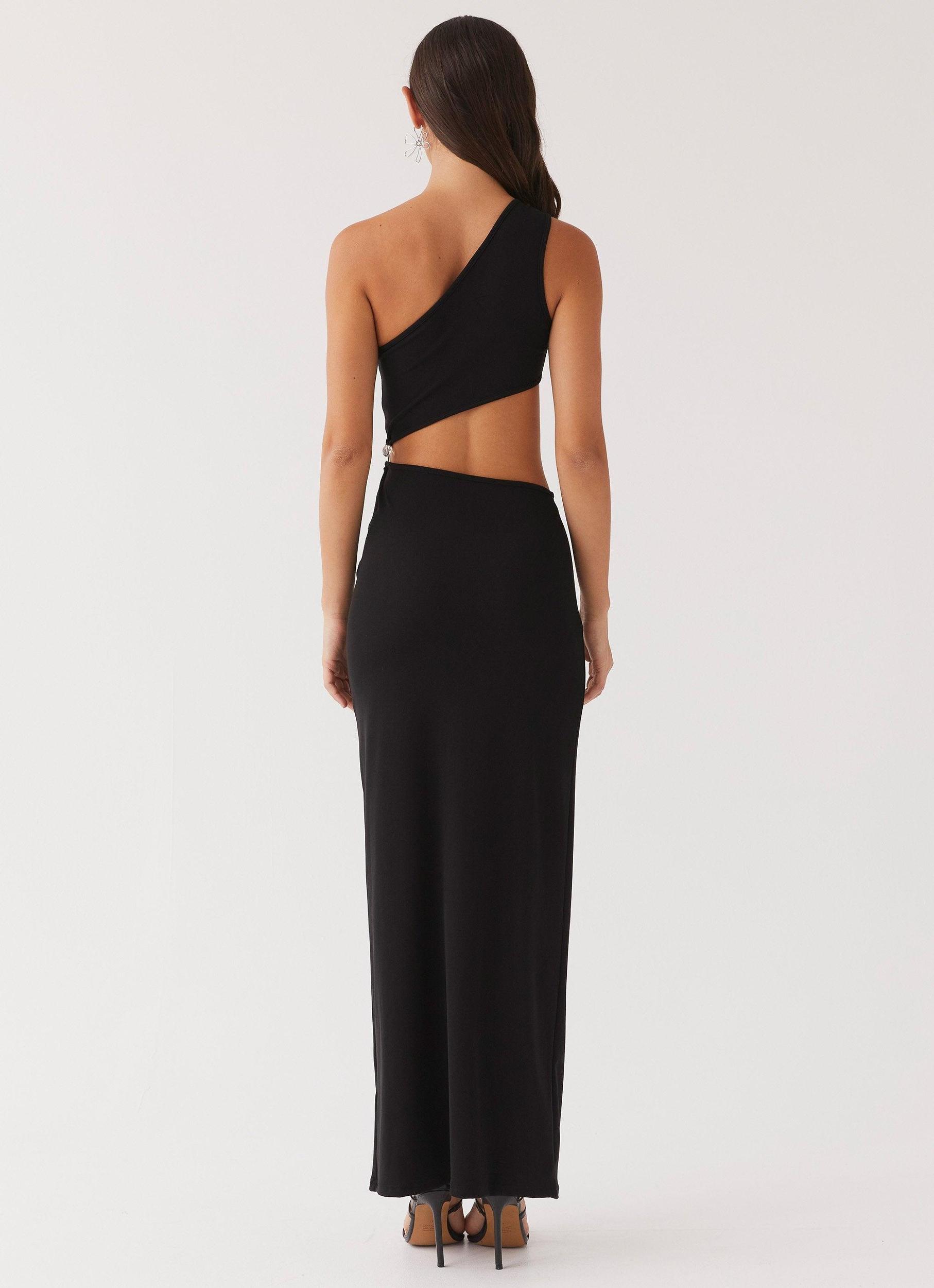 On The Moon Maxi Dress - Black Product Image