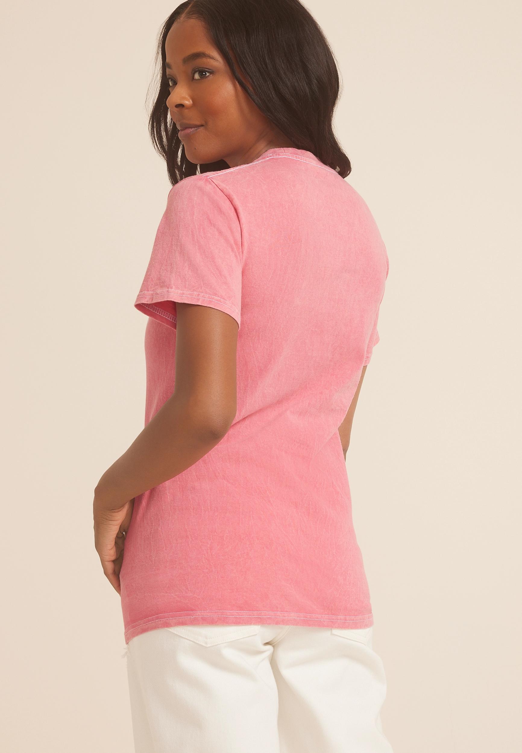 Maurices Womens Small Size Spread Sunshine Not Shade Relaxed Fit Graphic Tee Product Image