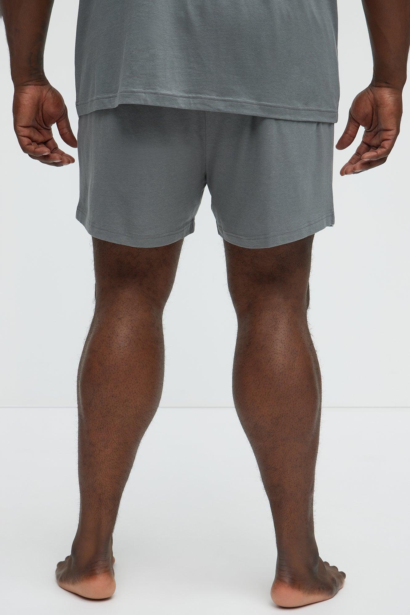 Essential Modal Boxer - Slate Grey Product Image