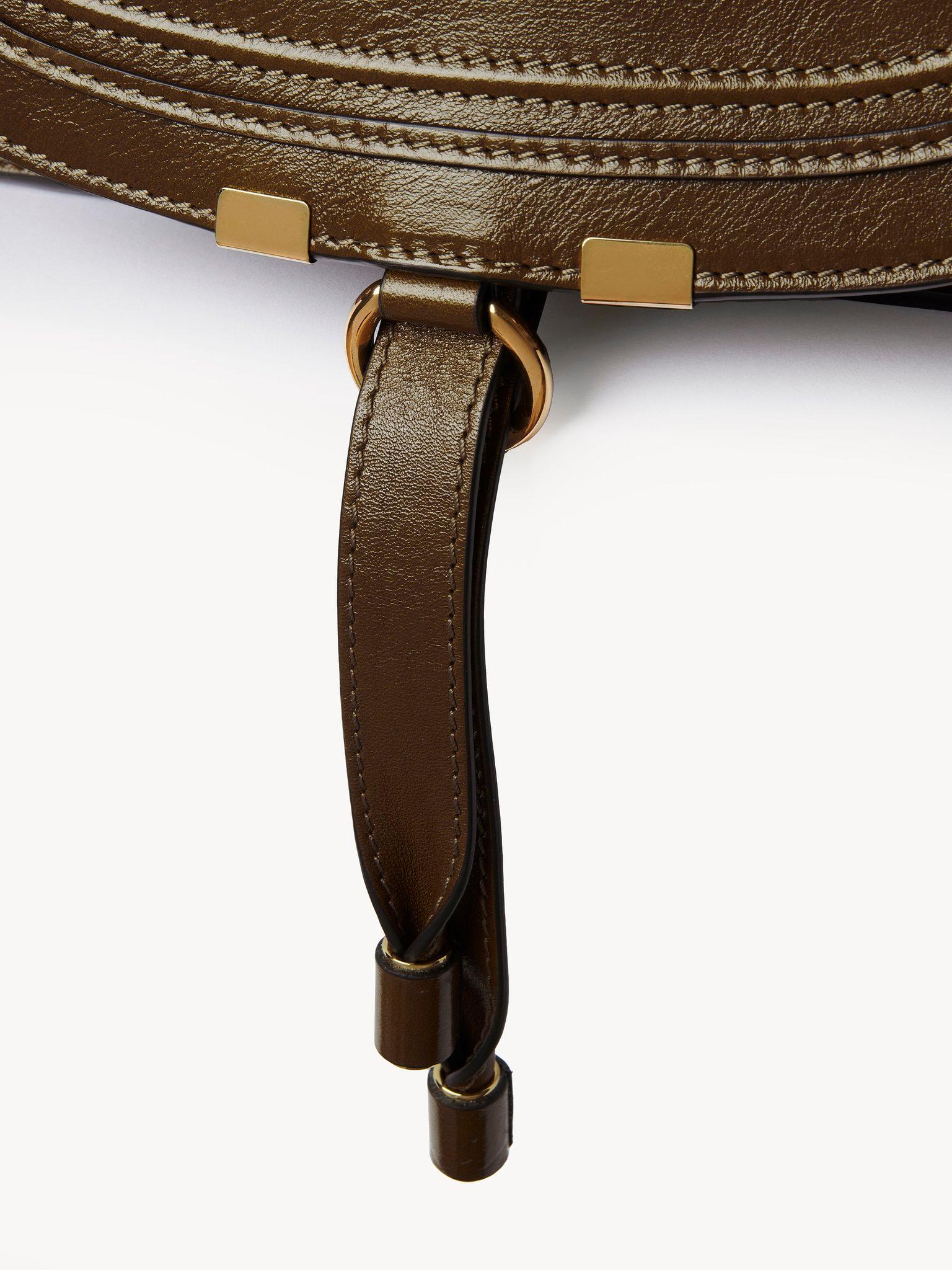 Small Marcie bag in shiny leather Product Image