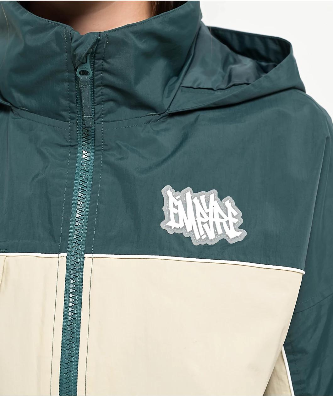 Empyre Vermont Green & Tan 10K Snowboard Jacket Product Image