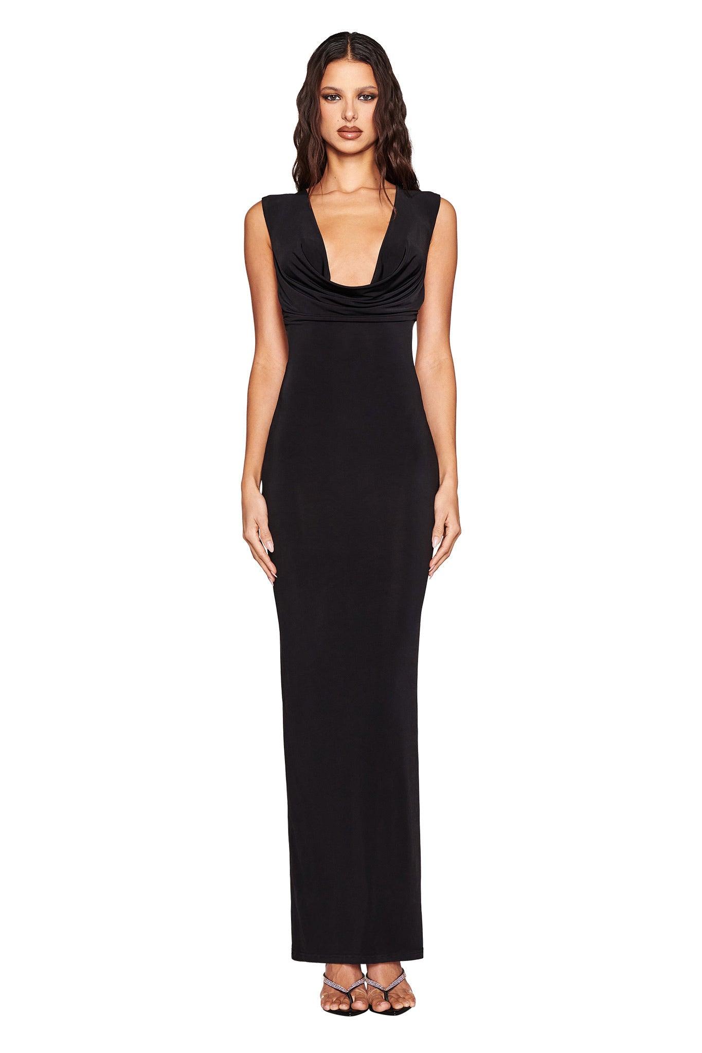 MILANI MAXI DRESS - BLACK Product Image