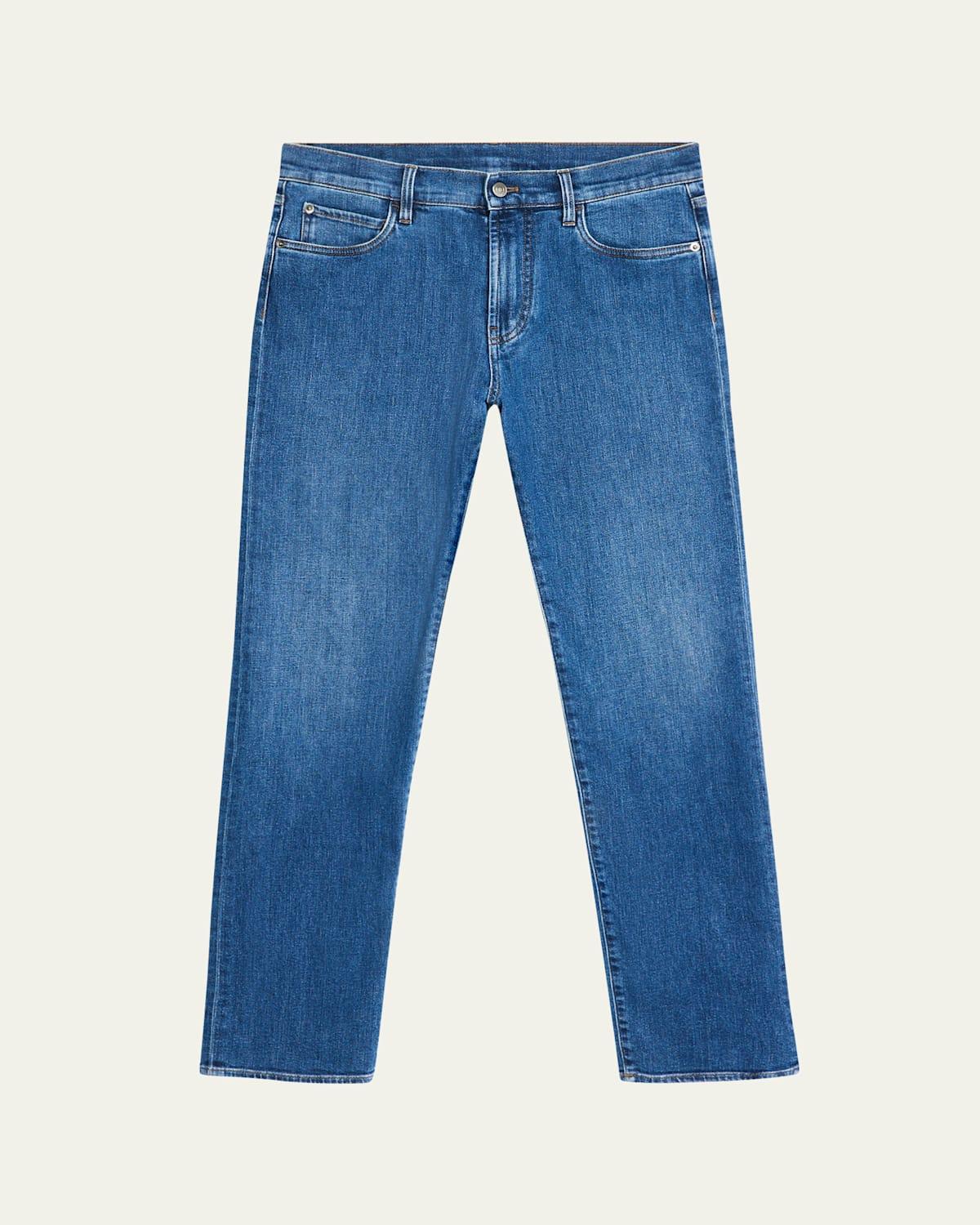 Mens Quarona Kurashiki Slim Denim Trousers Product Image