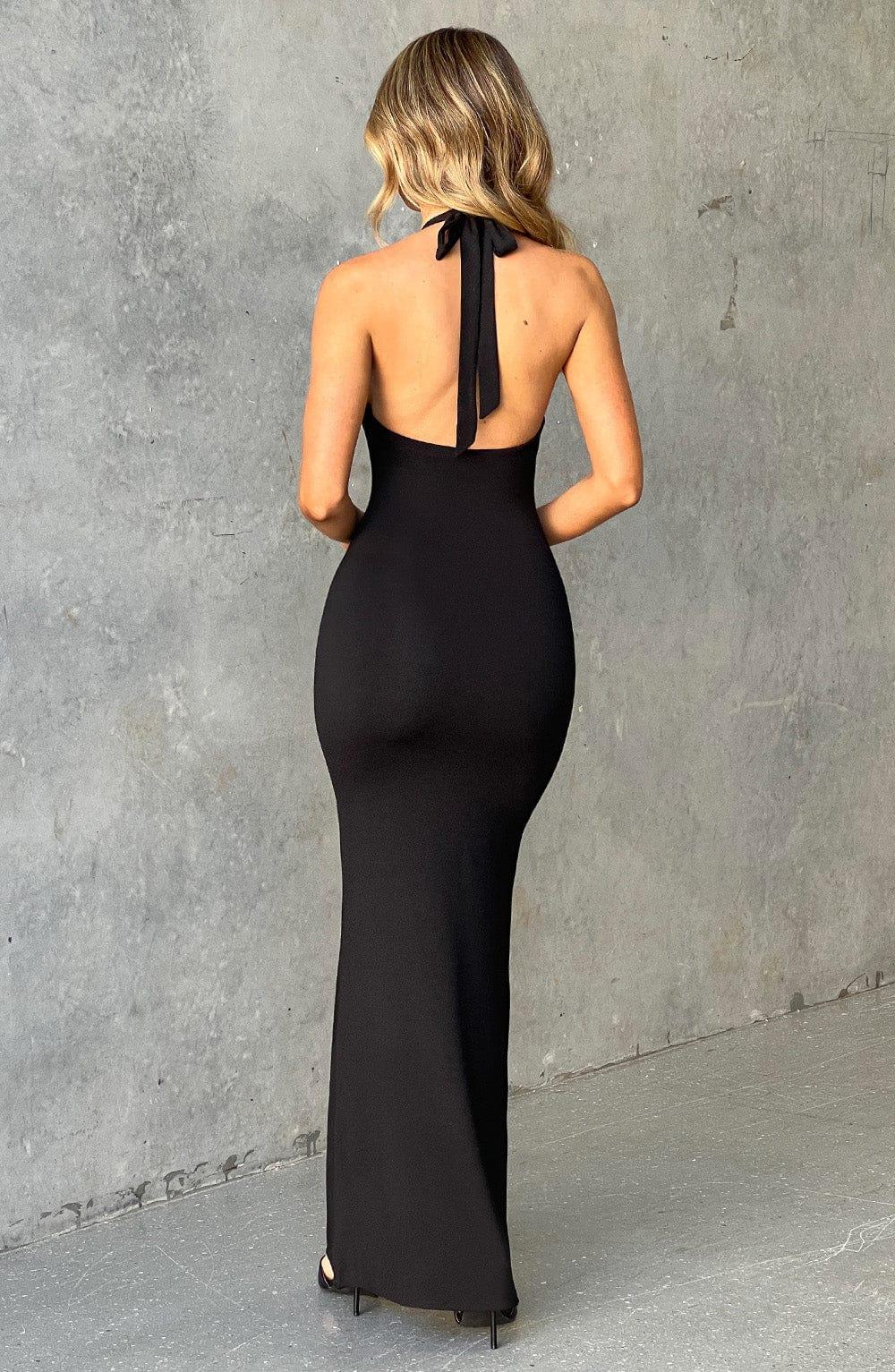 Jodie Maxi Dress - Jet Black Product Image