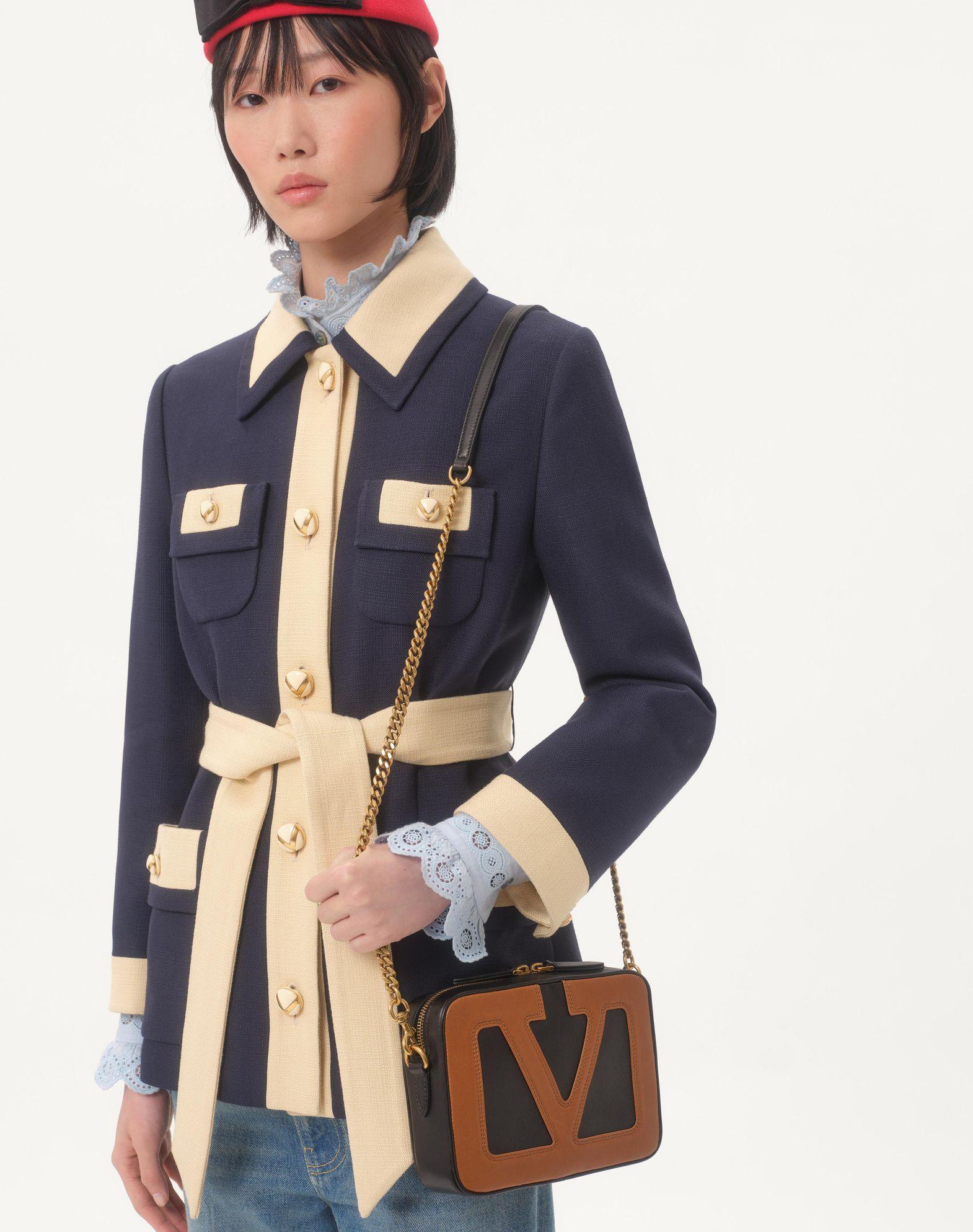 Valentino Garavani Le Chat De La Maison Nylon Bag Charm With Key Ring Product Image