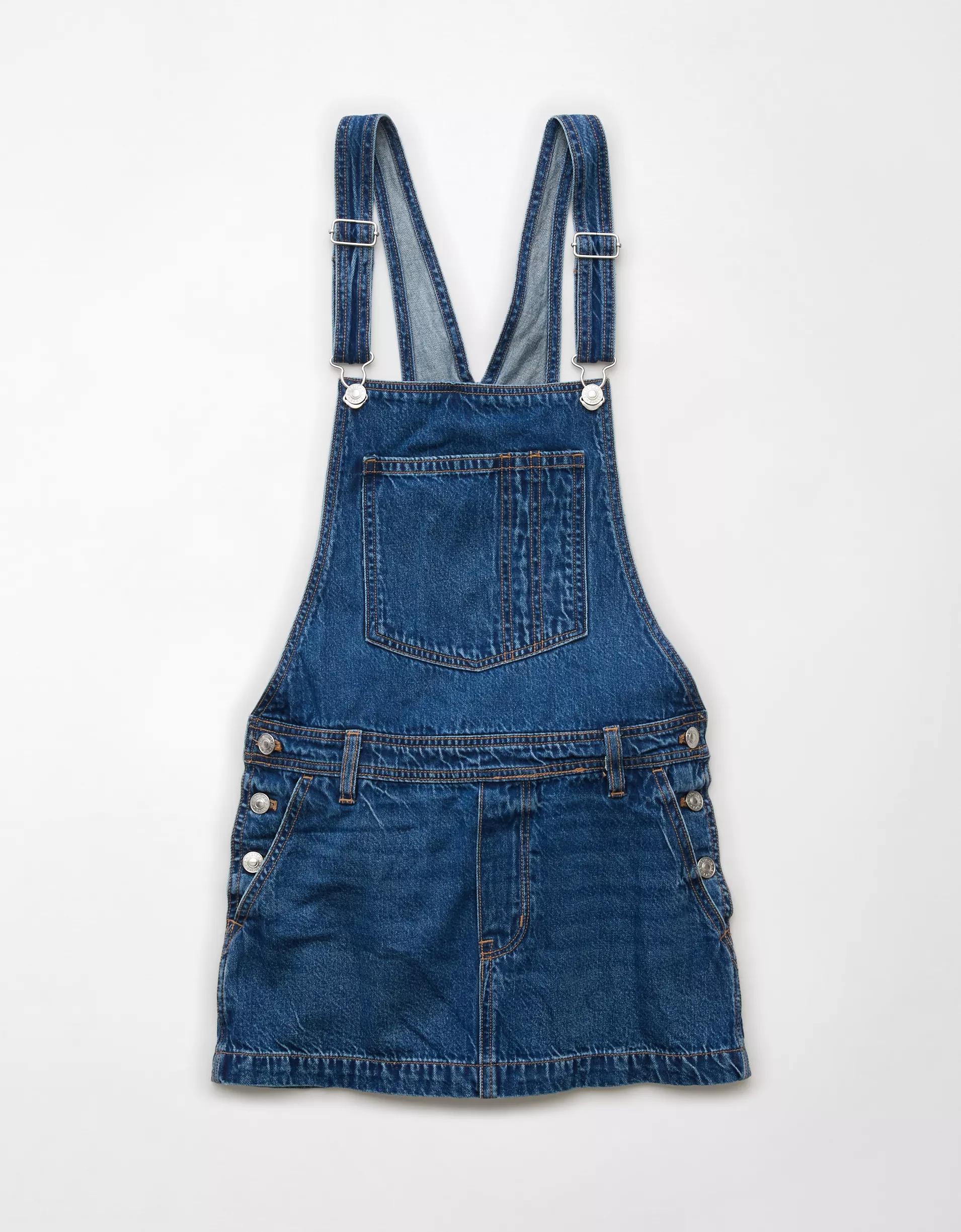 AE Denim Skirt Overall Product Image