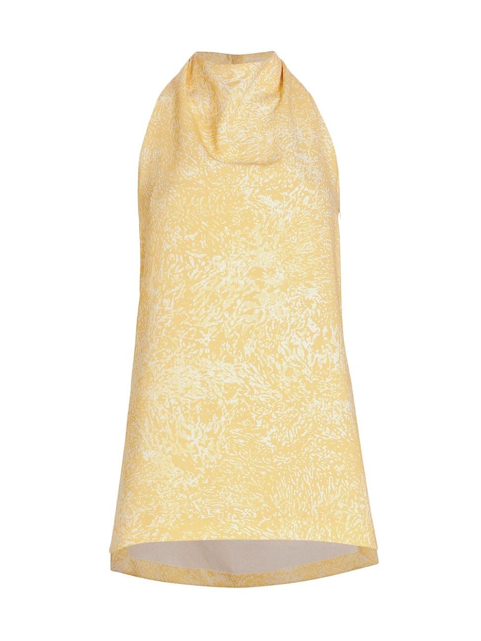 Womens Theda Printed Halter Top Product Image