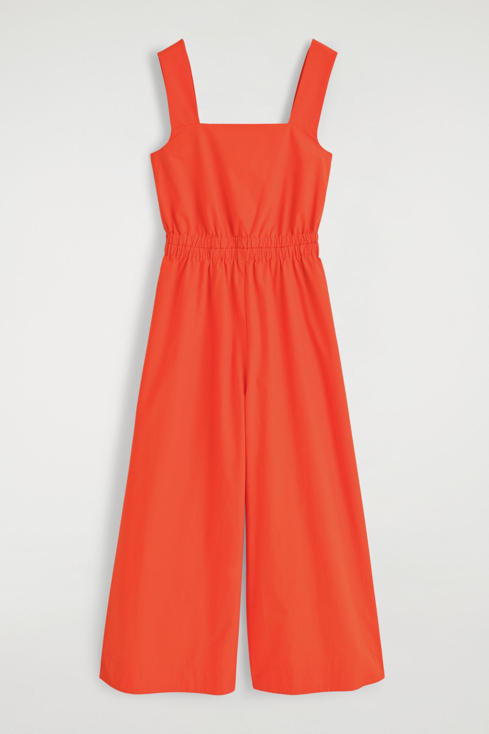 GATHERED OPEN-BACK JUMPSUIT Product Image