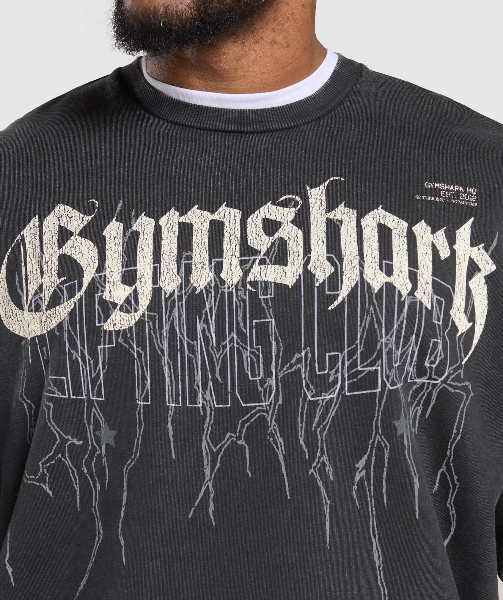 Distressed Graphic Crew Product Image