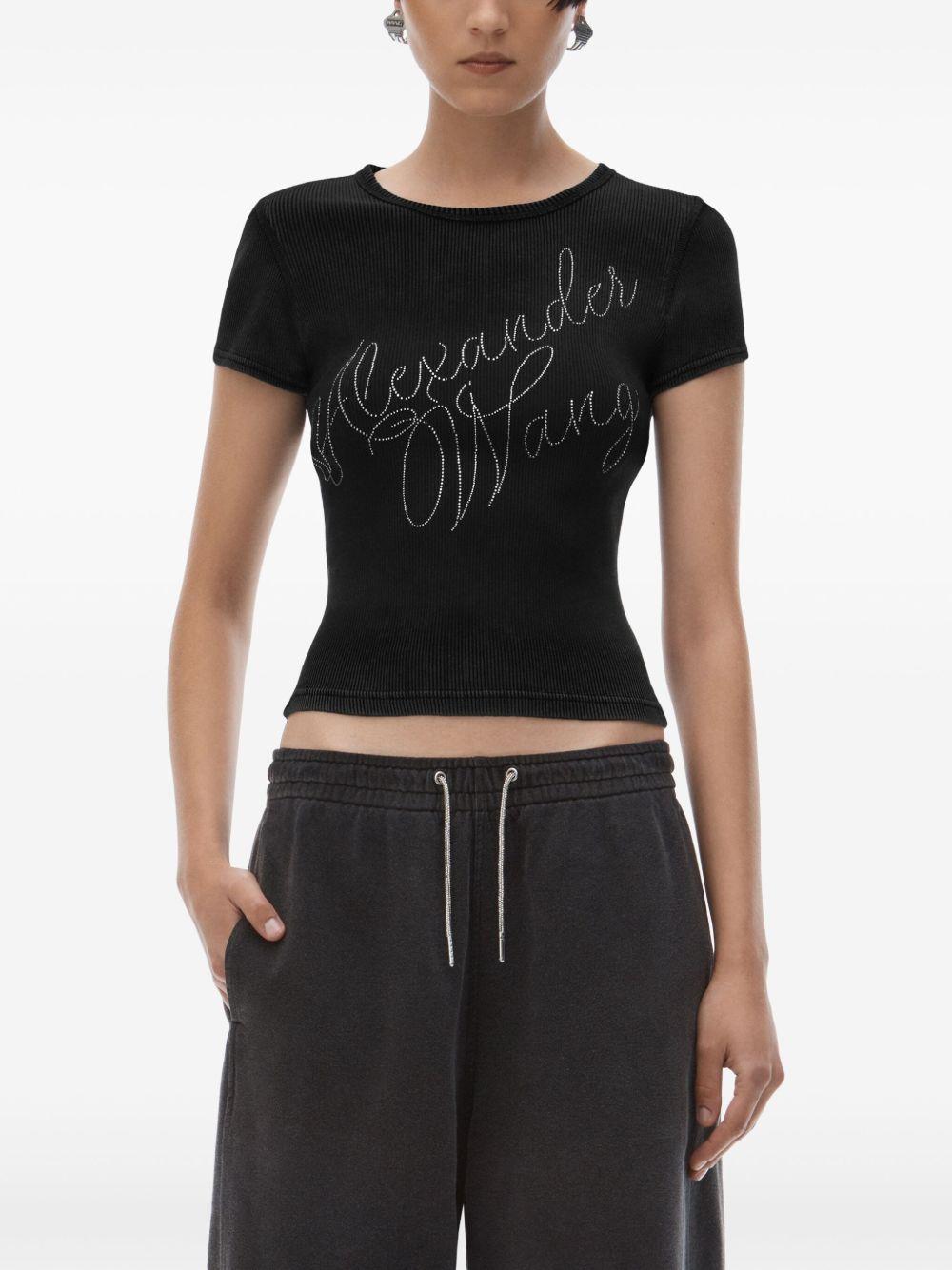 logo-studded T-shirt Product Image