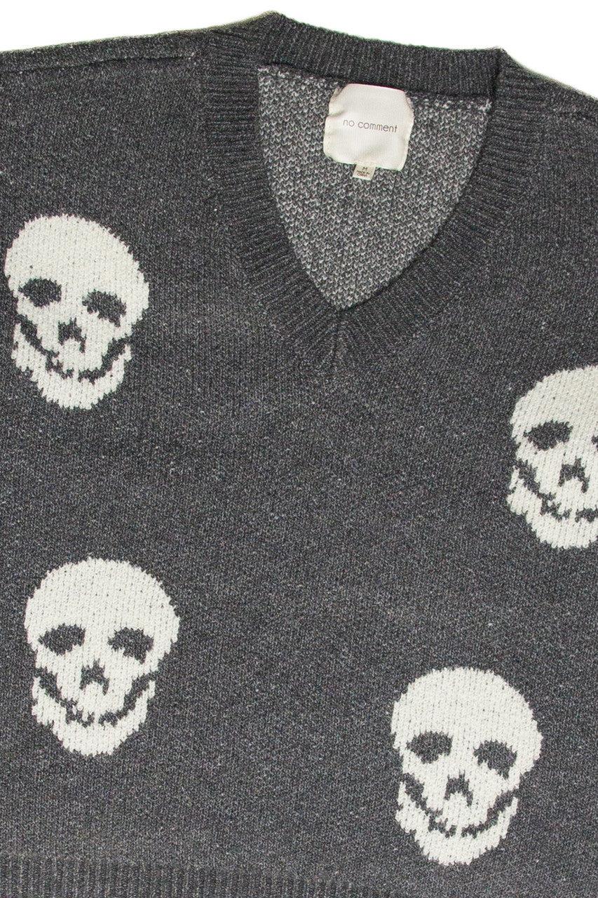 Skull Pullover Sweater Product Image