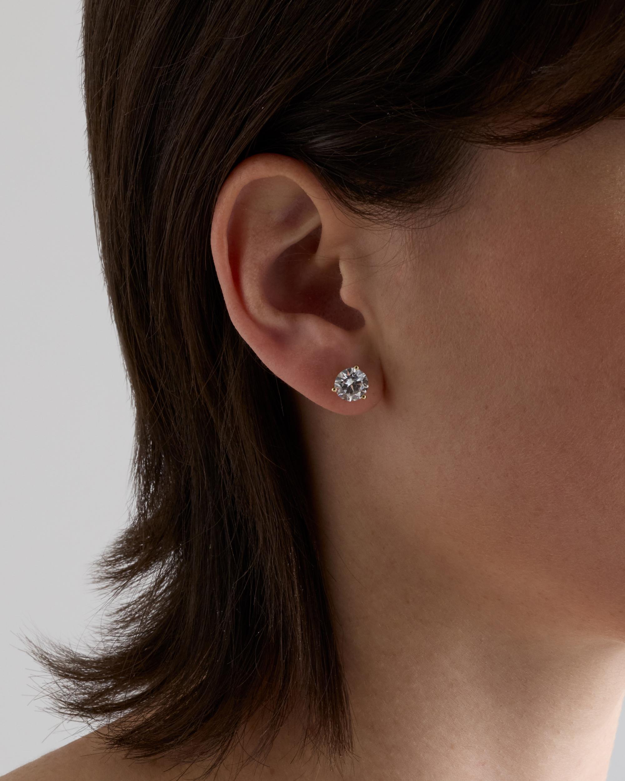 Quince | Women's 14K Gold Lab Grown Diamond Martini Studs Product Image