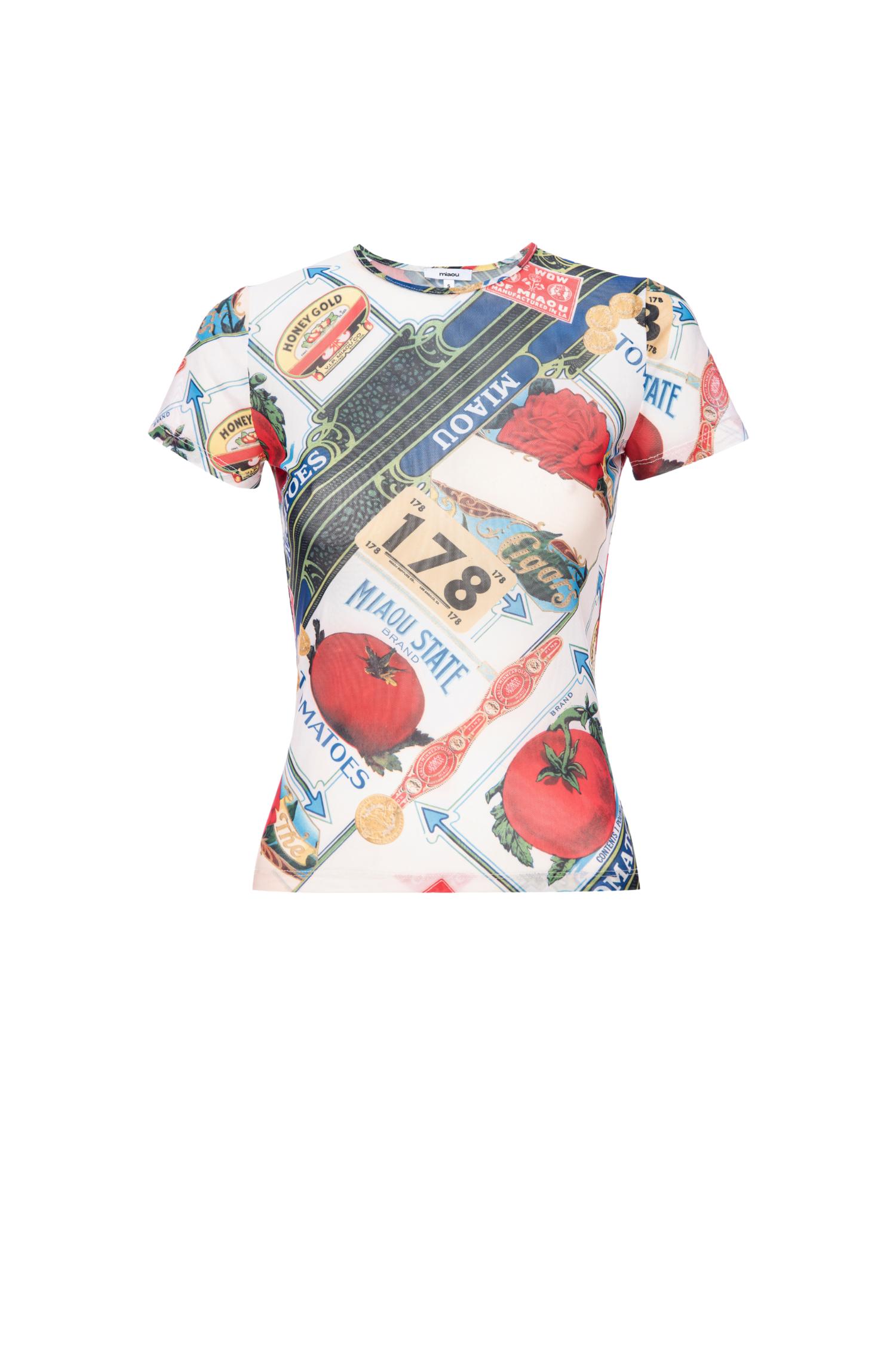 MESH MINI TEE - FIGARO Product Image