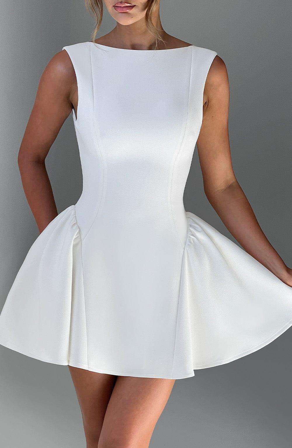 Yalina Mini Dress - Ivory Product Image