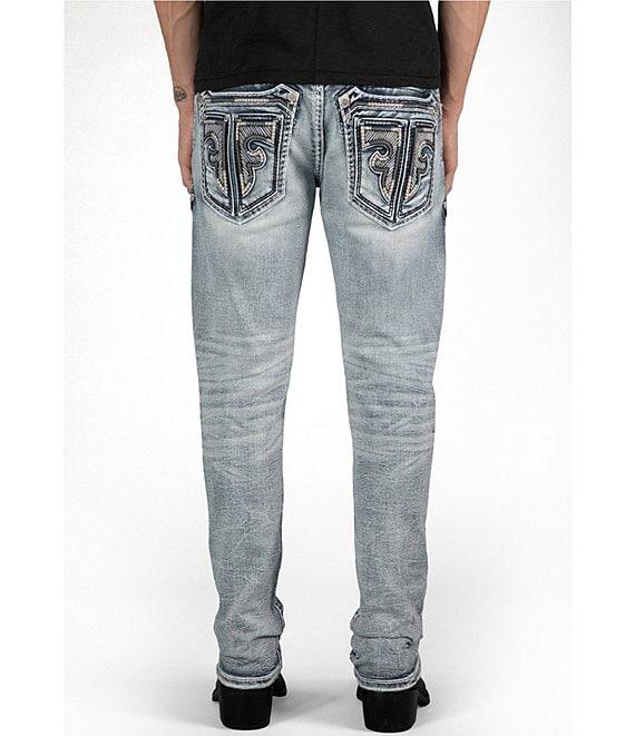 Rock Revival Dustin Alternate Straight Leg Jeans Product Image