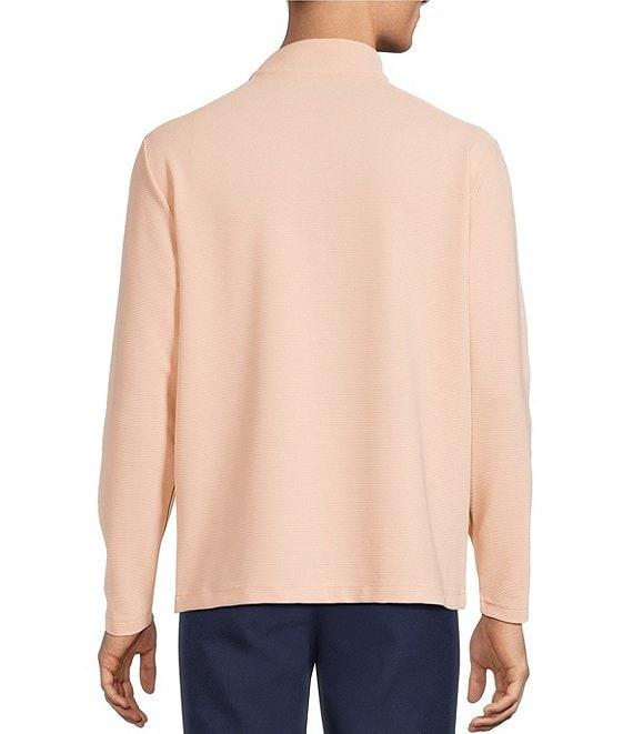 Roundtree & Yorke Performance Long Sleeve Performance Solid Quarter Zip Pullover Product Image