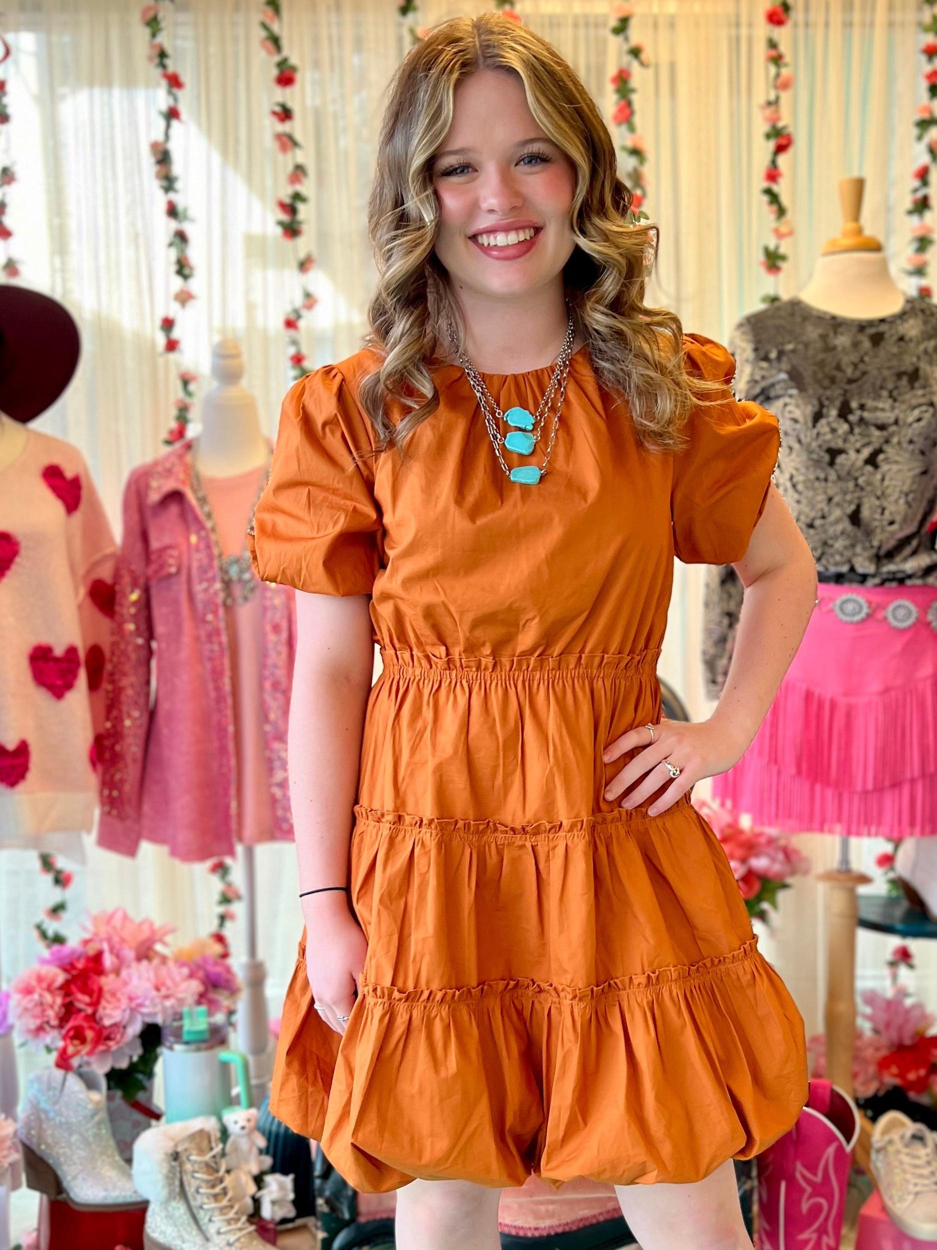 She's Got That Bubbly Personality Dress- 2 Colors* Product Image