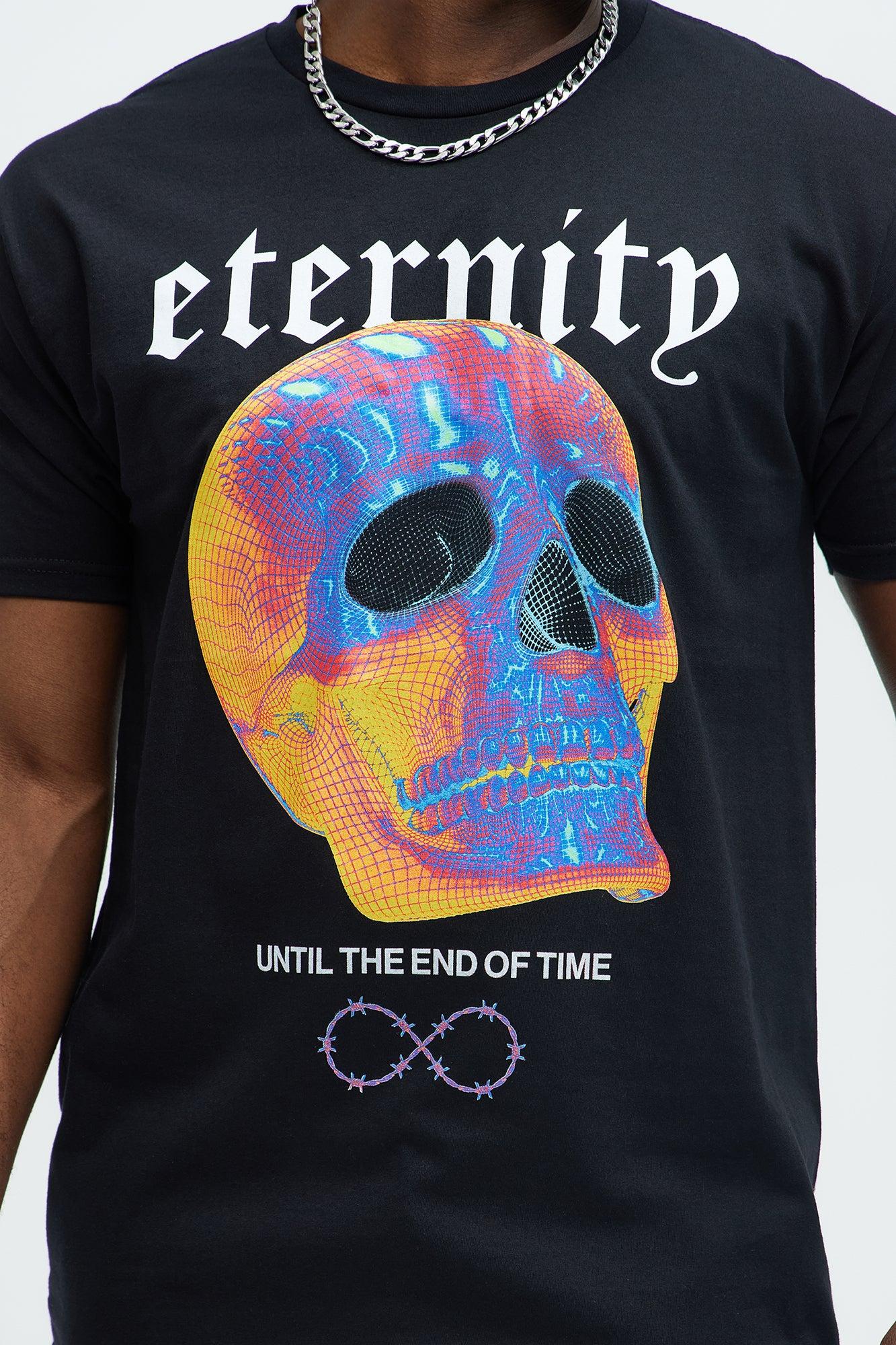 Not Far From Eternity Short Sleeve Tee - Black Product Image