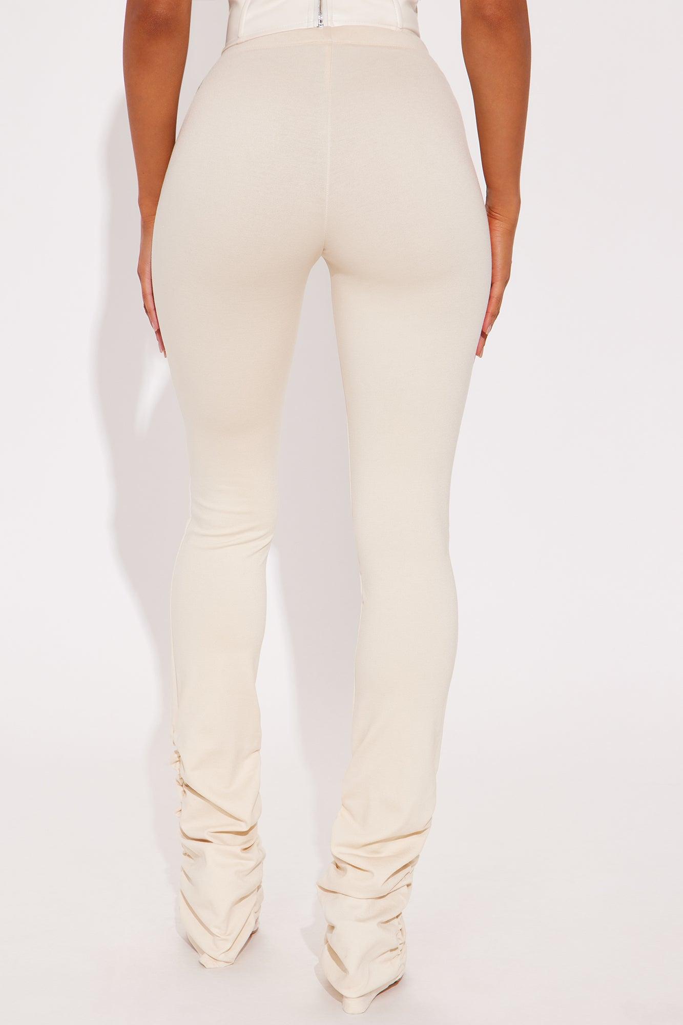Love Galore Stacked Legging - Cream Product Image