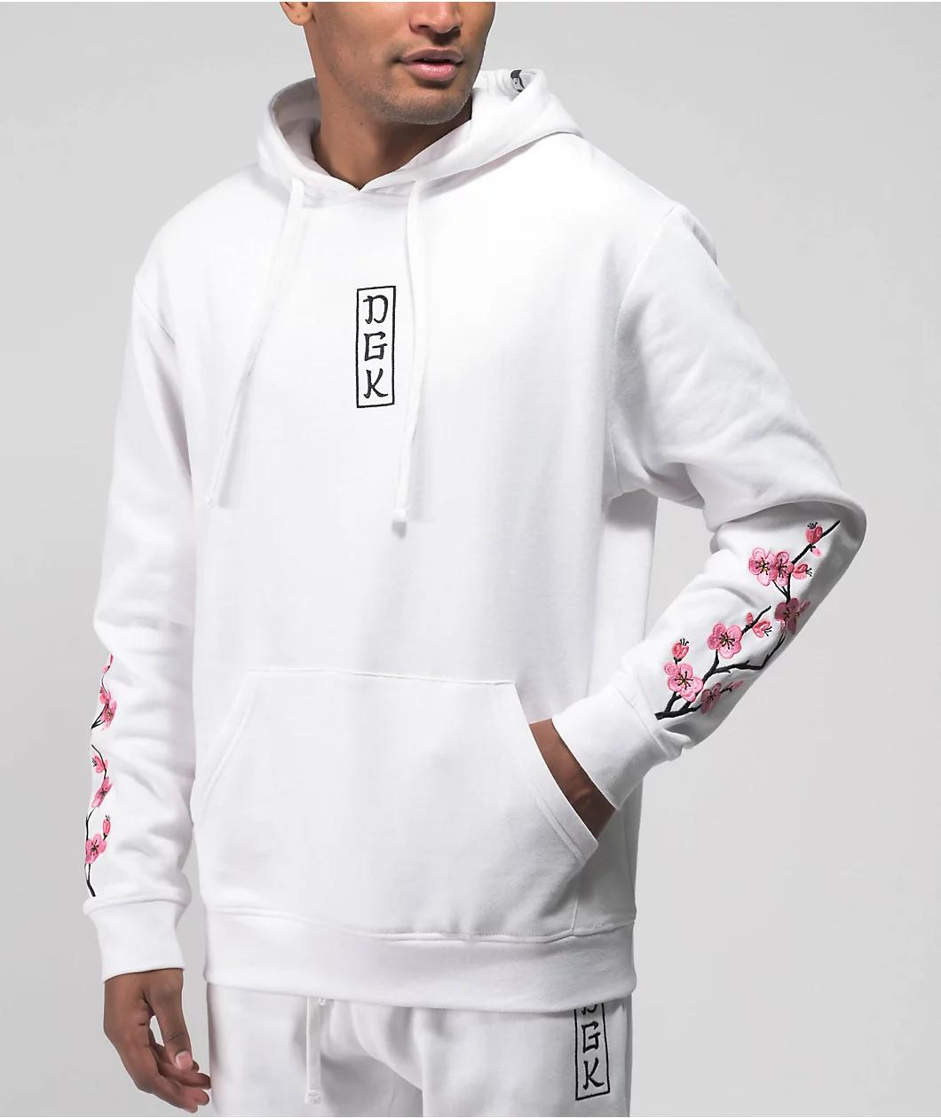 DGK Zen White Hoodie Product Image