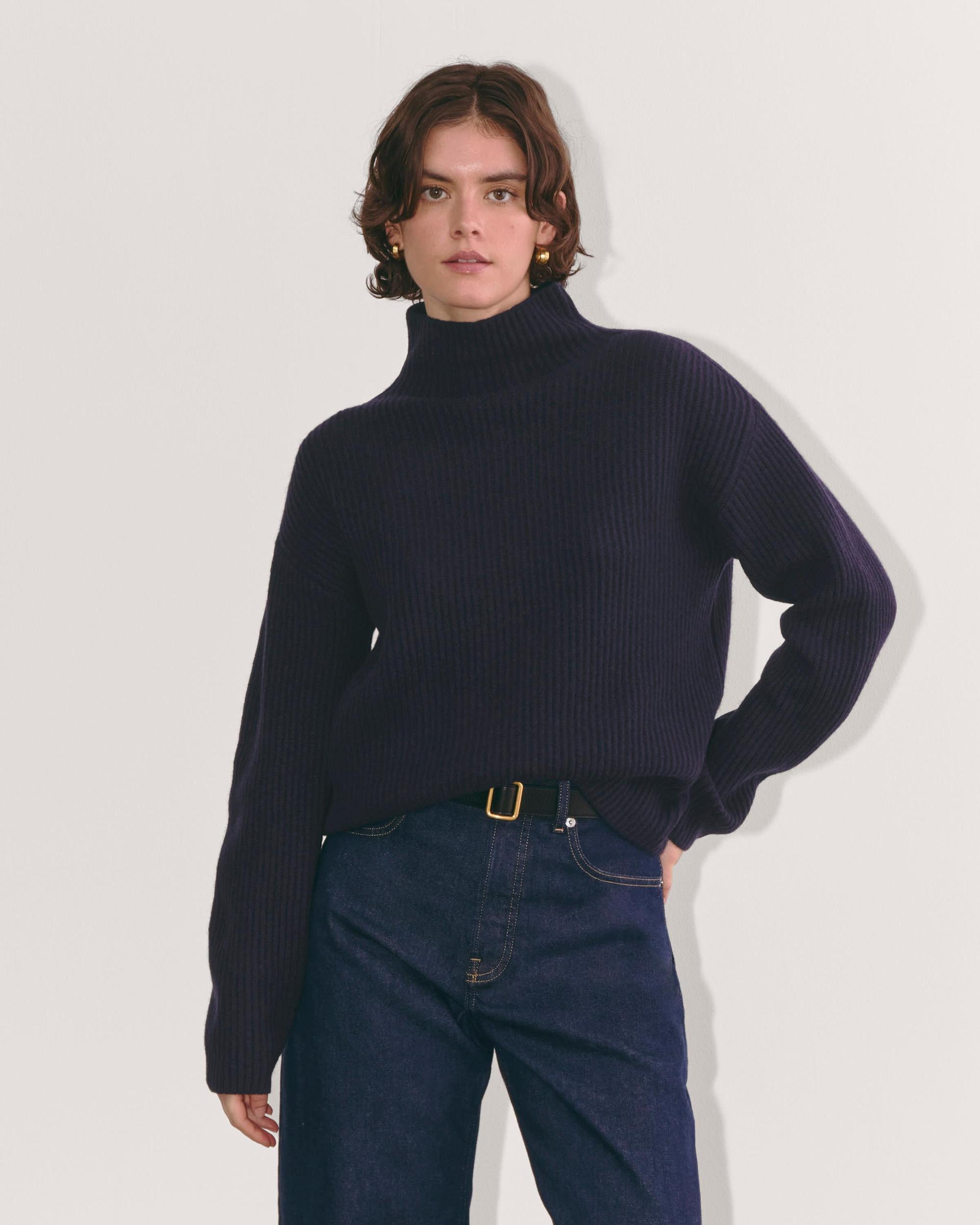 Womens Fisherman Turtleneck in Wool Cashmere Sweater by Everlane Product Image