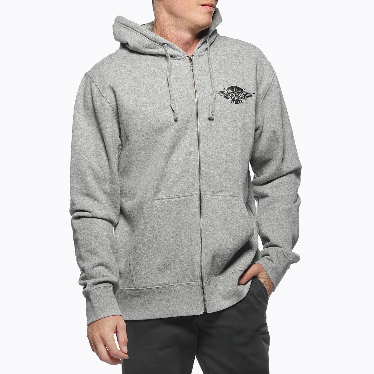 Love of It Hooded Zip-Up Fleece Product Image
