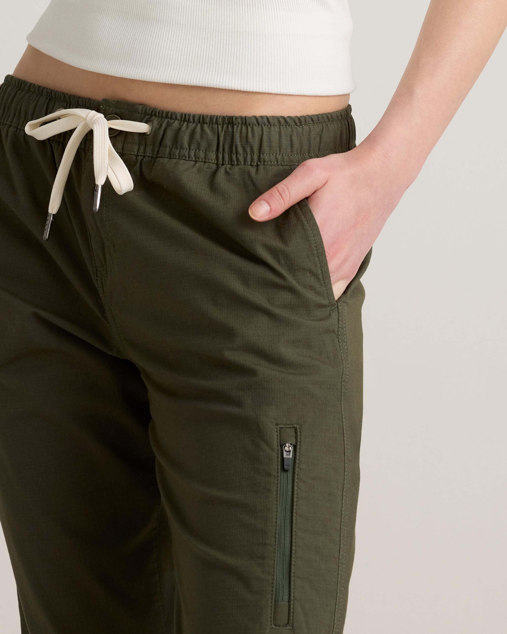 Quince | Women's Organic Stretch Ripstop Straight Pants Cotton Product Image