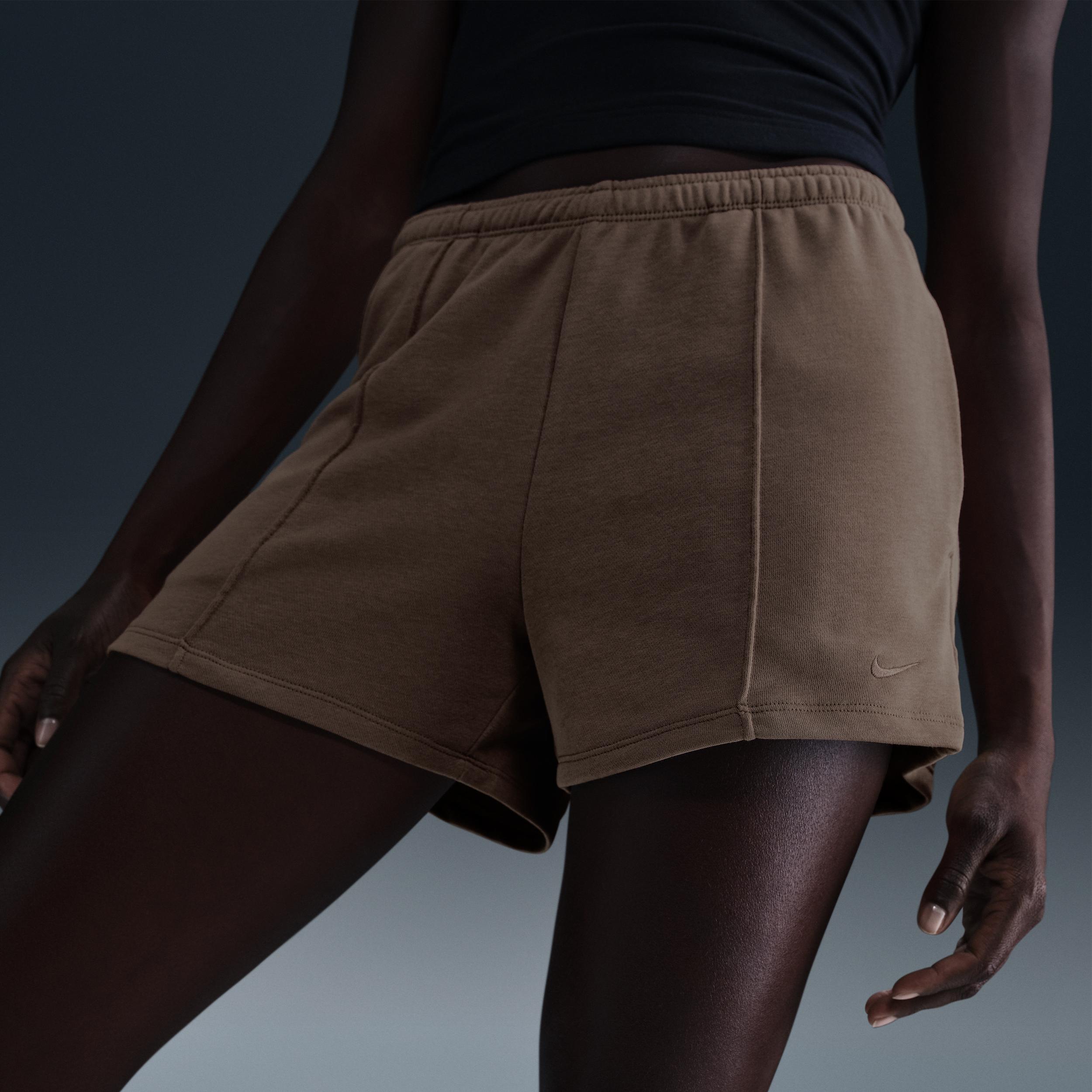 Women's Nike Sportswear Chill Terry Mid-Rise 4" French Terry Shorts Product Image