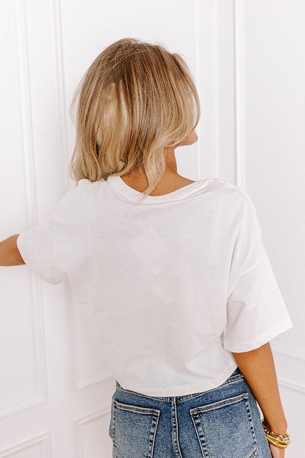 Queen Bama We Will Rock You Graphic Crop Tee Product Image