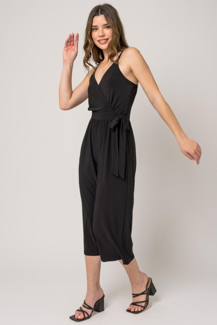Surplice Jumpsuit Product Image