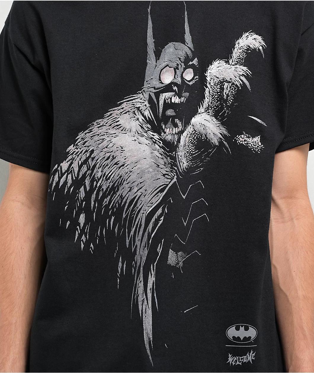 Welcome x Batman Batmonster Black T-Shirt Product Image
