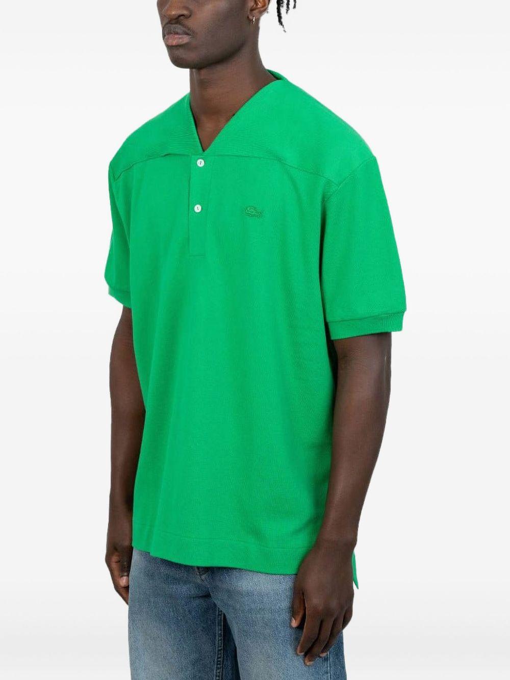 logo-appliqué polo shirt Product Image