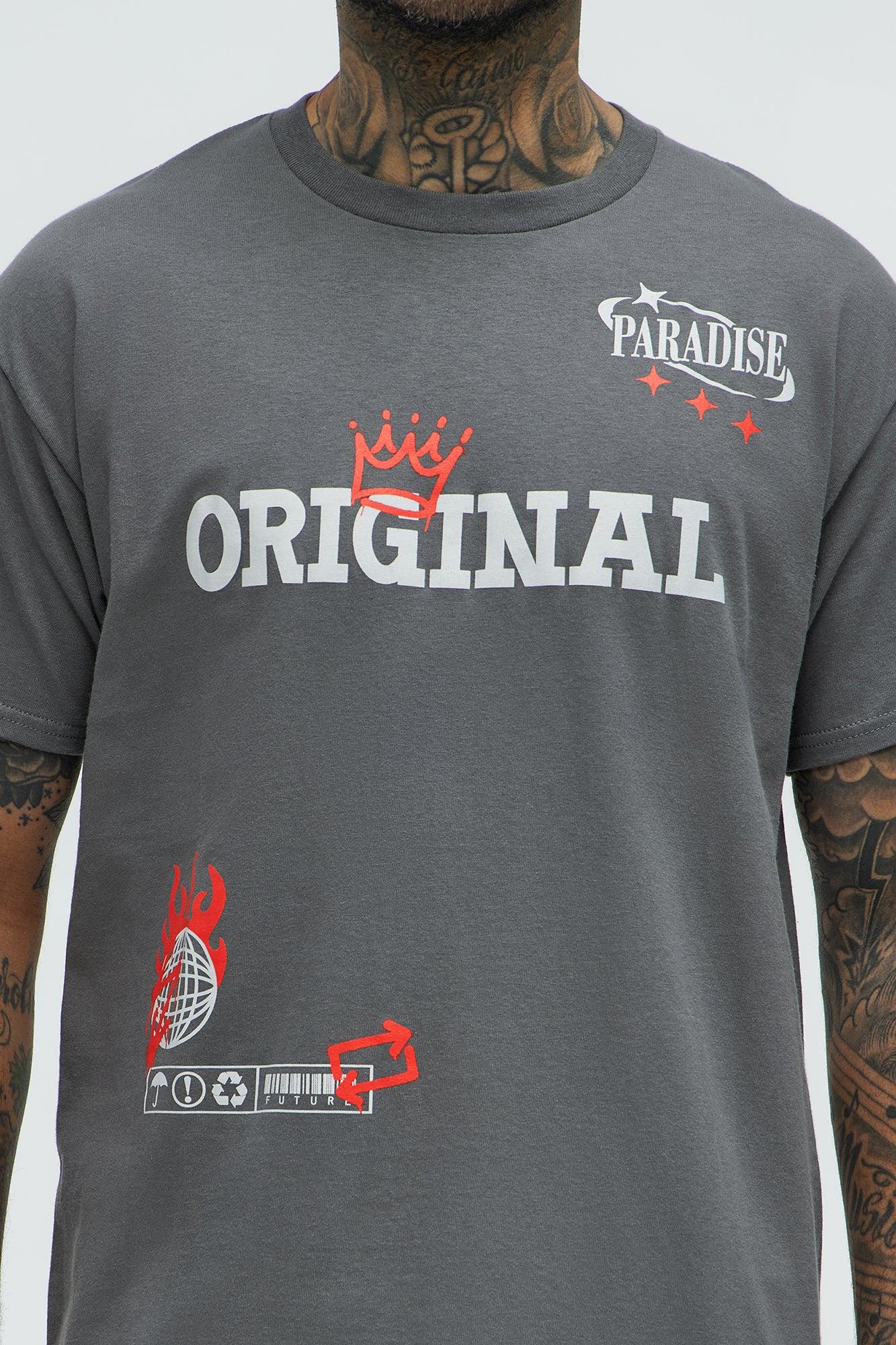 Original King Short Sleeve Tee - Charcoal Product Image