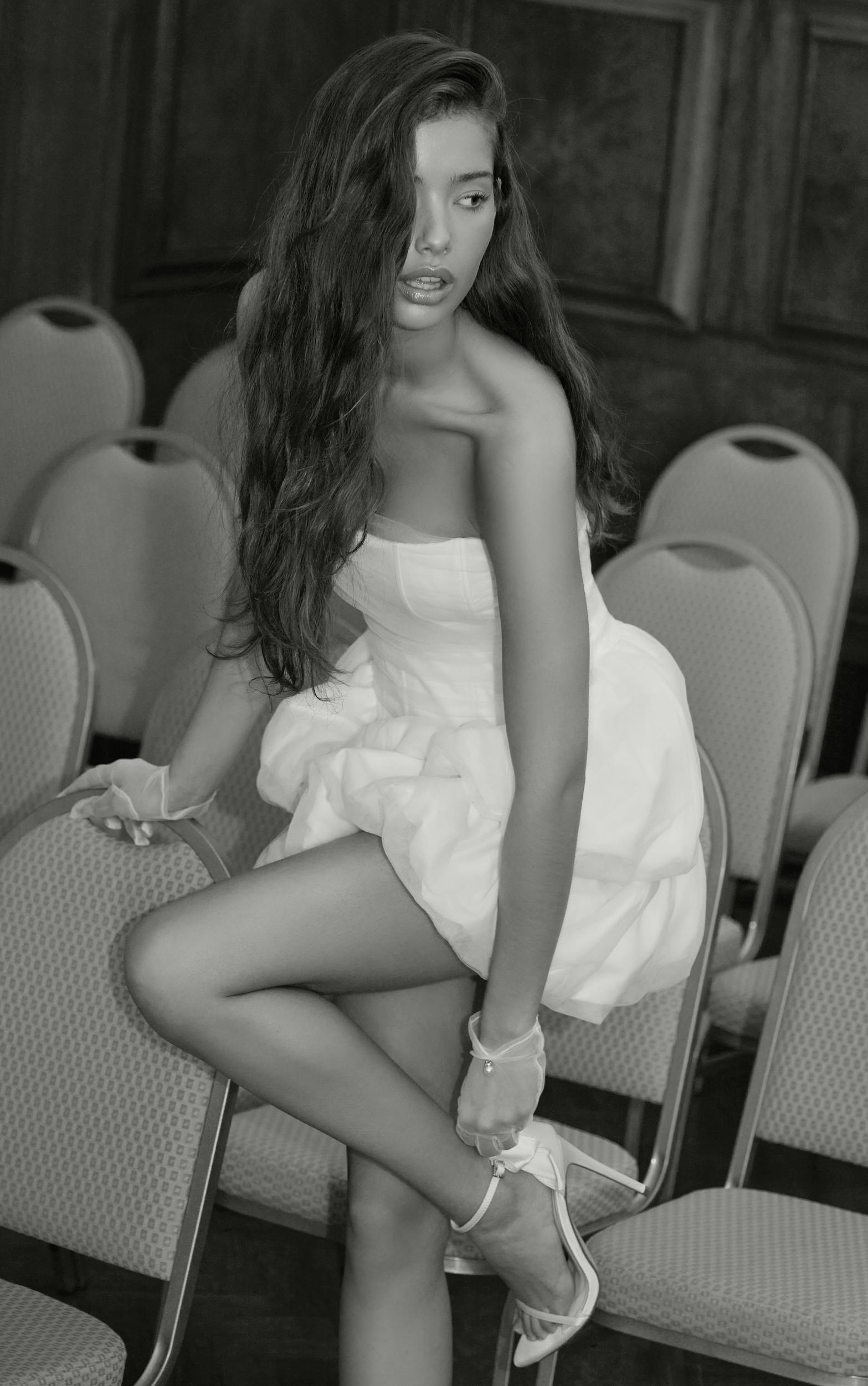 White Satin Round Toe Bow Ankle Strap High Heel Stiletto Sandals Product Image