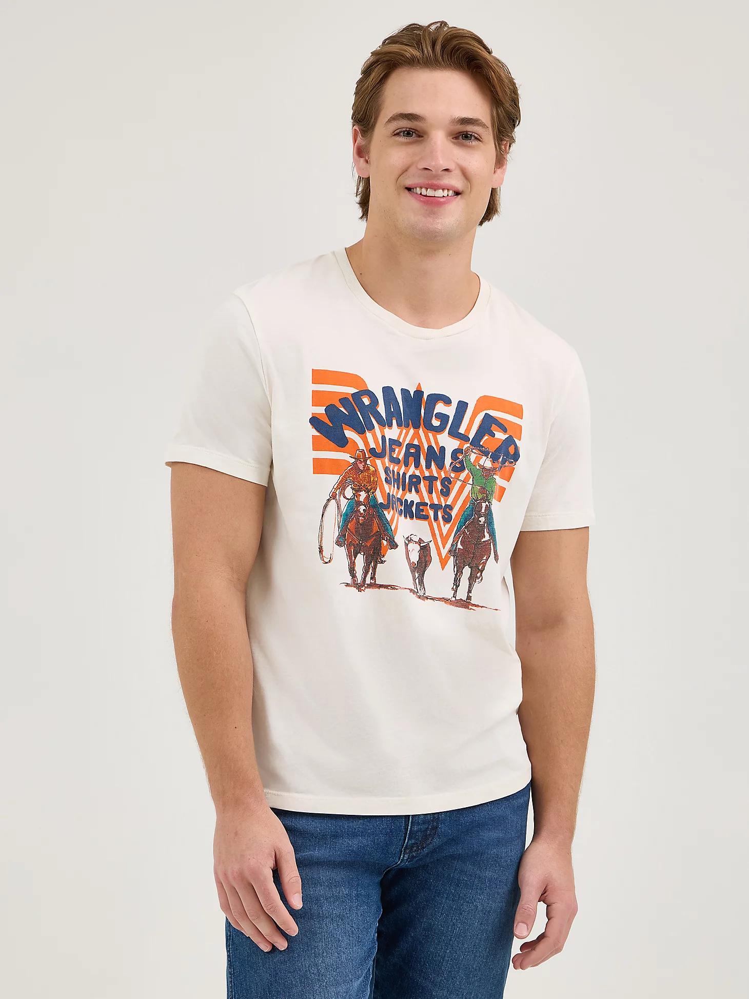 Wrangler x Whataburger Men's Graphic T-Shirt in Faded Product Image