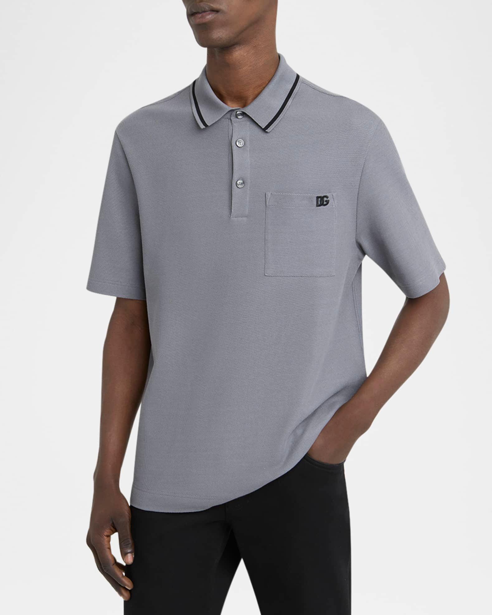 Men's Cotton Pique DG-Pocket Polo Shirt Product Image